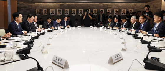 재계 찾은 국회의장