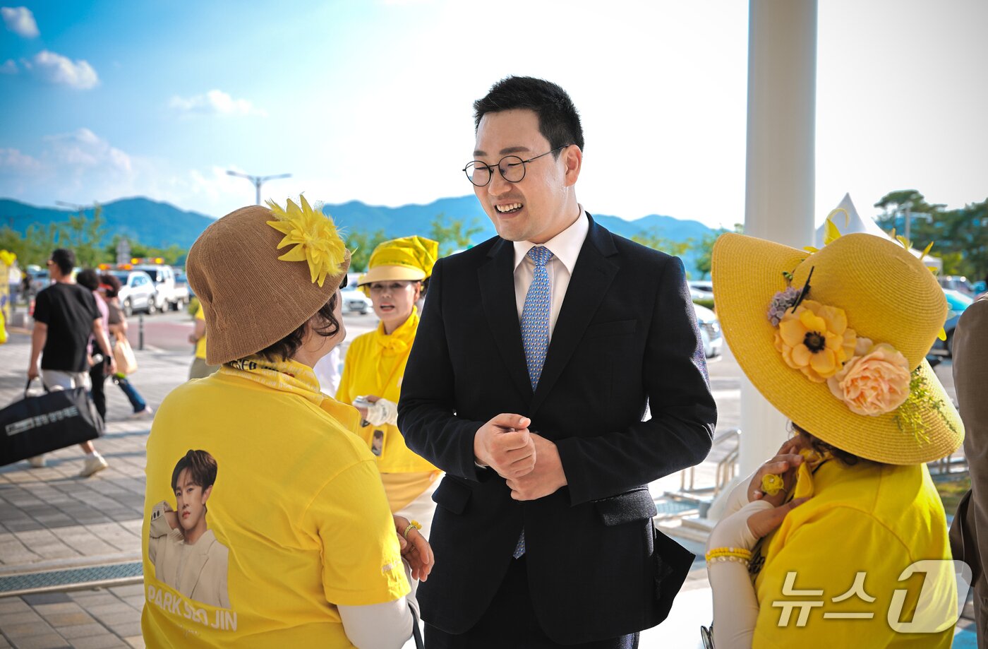 본문 이미지 - 이동석 충주시장 다이브페스티벌 방문(충주시 제공. 재판매 및 DB금지) 