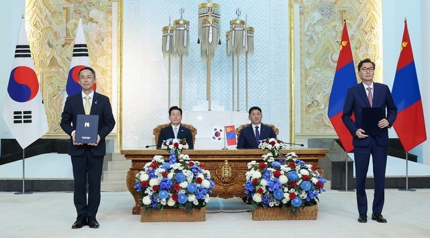수출입은행, 몽골무역개발은행에 전대금융 지원…"K-컬쳐 확산 기여"