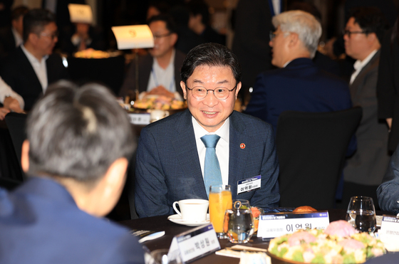 정보보호의 날 기념행사 참석한 이억원 금융위원장