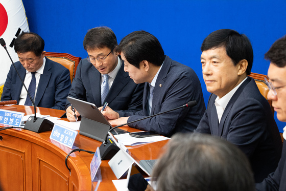 대화 나누는 한병도·황명선