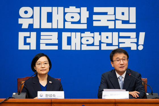 한병도 "혼연일체" 한총리 "속도 맞출 것"…'메가프로젝트' 공감대(종합)