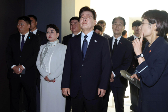 이재명 대통령, 이태준 열사 기념관 방문