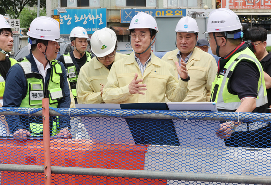 허태정 "트램 공사 불편에 송구…흔들림 없이 제대로 완성"