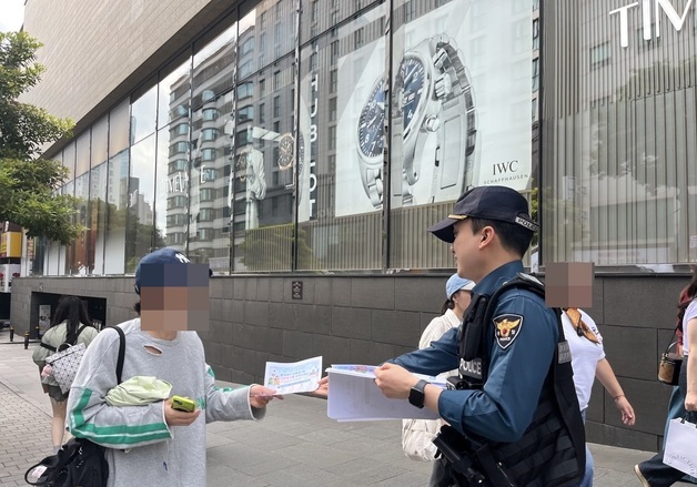 제주경찰, 외국인 밀집 지역 단속했더니…무단횡단 '254건'