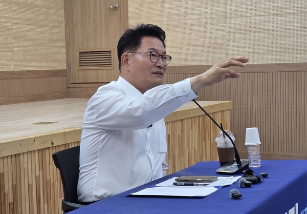 광주 찾은 송영길 "페이스메이커 아닌 필승메이커…끝까지 간다"