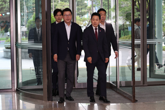 장동혁 대표, 경찰청 항의 방문
