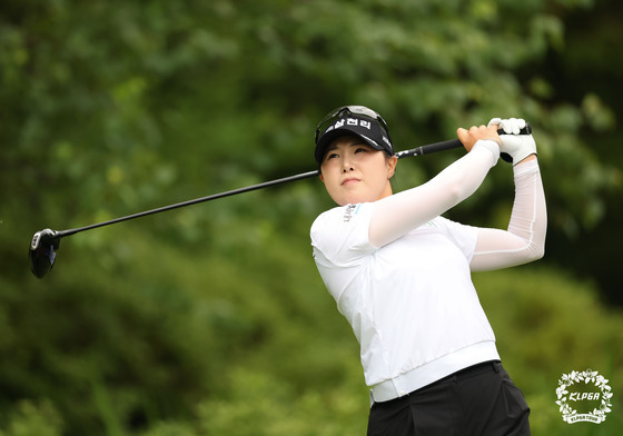 고지우, 하이원 오픈 2R 단독 선두…2위 성유진과 2타 차