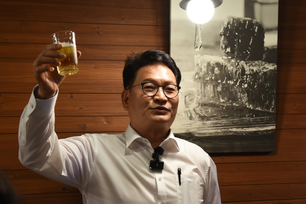 순천 찾은 송영길 "지방 청년 글로벌로 연결…鄭체제 경선 부당"