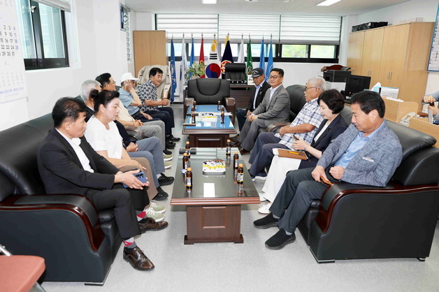 김영인 태안군의장 취임 후 첫 민생 현장행보
