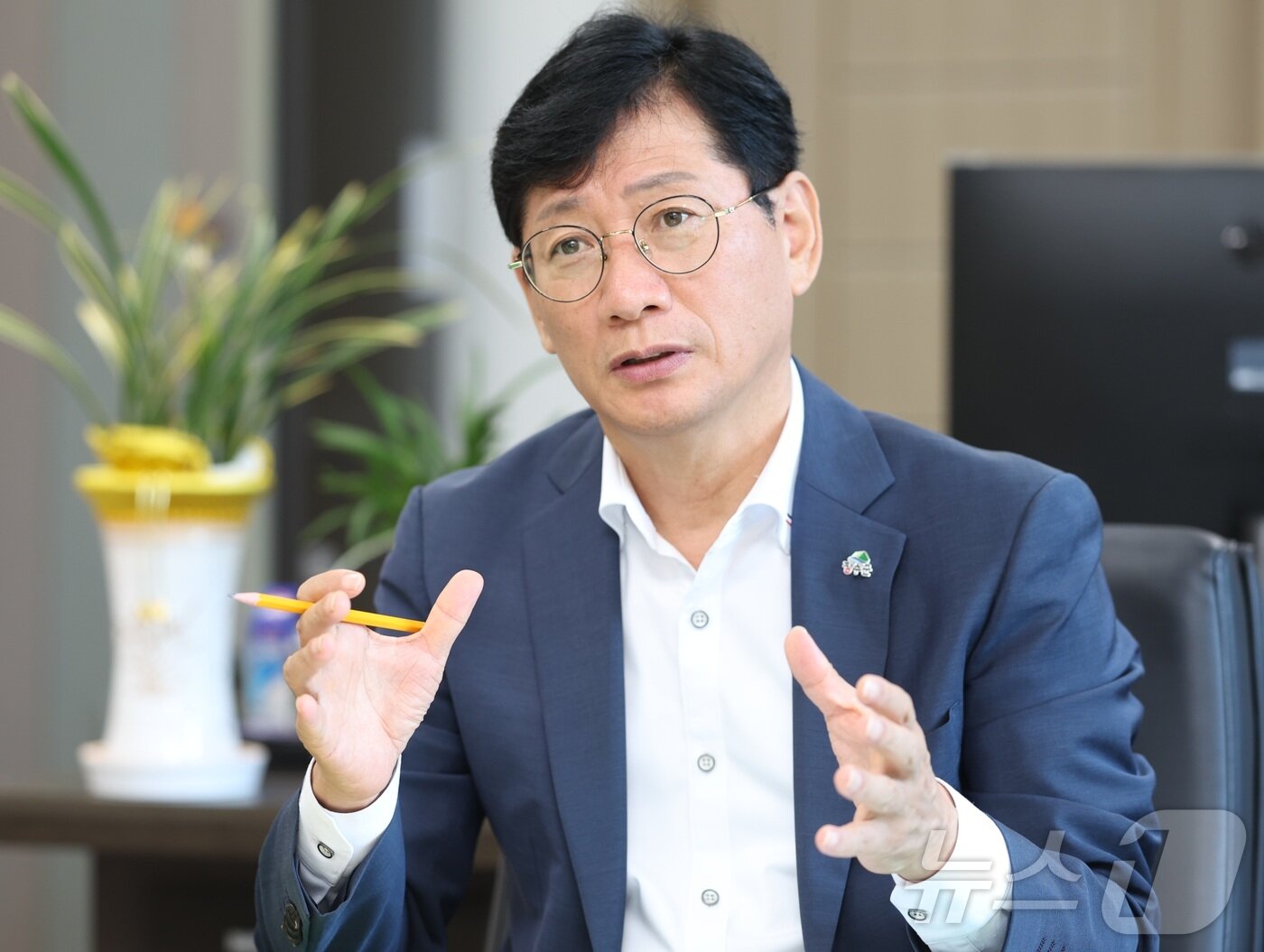 본문 이미지 - 최훈식 장수군수. ⓒ 뉴스1 유경석 기자