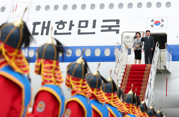 몽골 국빈 방문 마친 이재명 대통령