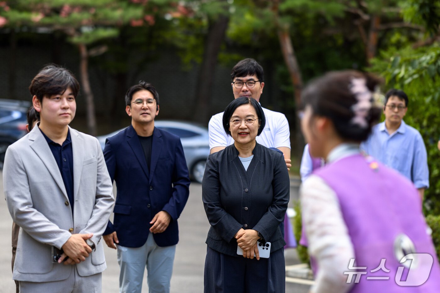 본문 이미지 - 한성숙 국무총리가 12일 오전 서울 삼청동 총리공관에서 제1회 '열린 브런치'를 개최했다.(총리실 제공. 재판매 및 DB금지)2026.07.12.ⓒ 뉴스1