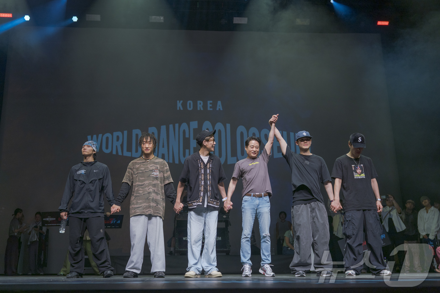 (서울=뉴스1) = 소홍삼 관악문화재단 대표이사가 12일 서울 관악구 관악아트홀에서 열린 '2026 그루브 인 관악' WDC(World Dance Colosseum) KOREA 본 …