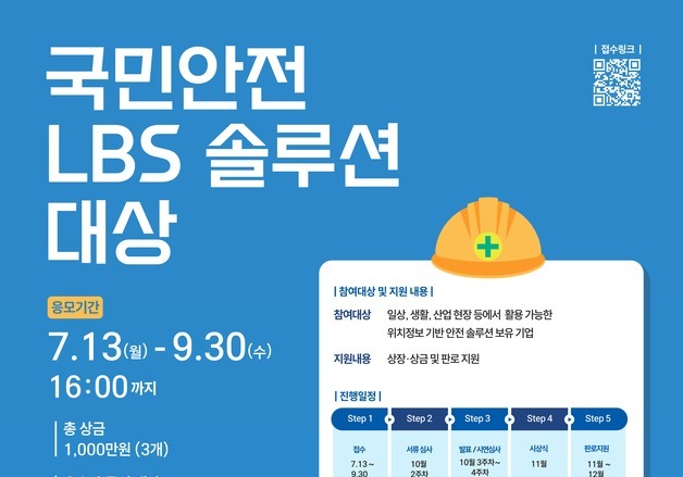 위치정보로 산업·생활 안전 지킨다…KISA, 솔루션 공모