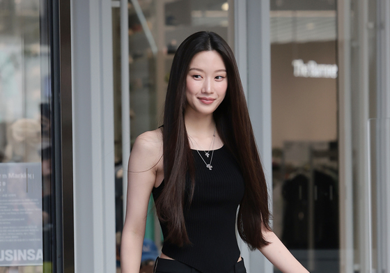 문가영, 성수동 포착