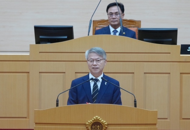 민형배 시장, 전남광주통합특별시의회 임시회 시정연설