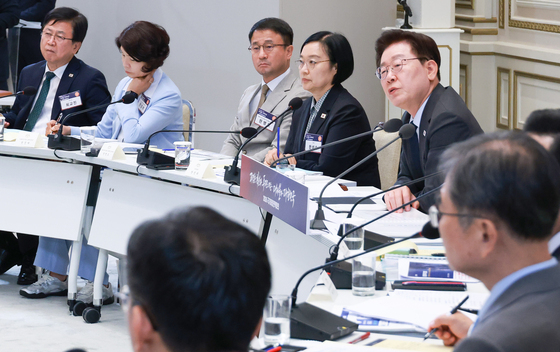 국가재정전략회의 발언하는 이재명 대통령