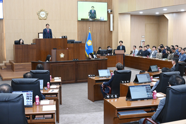 울주군의회 임시회 개회…민선 9기 첫 업무보고 청취