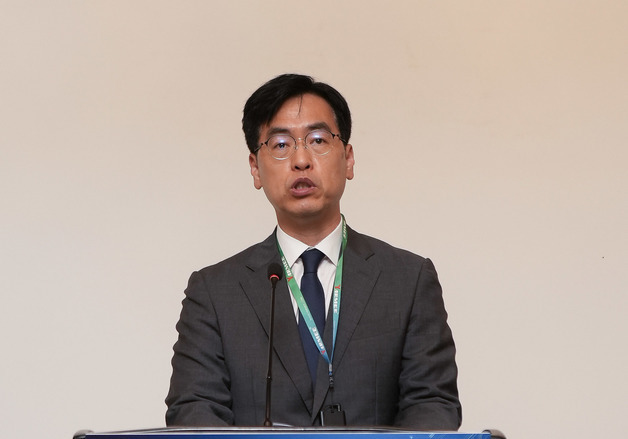 한-이집트 디지털정부 협력포럼 개회사 하는 김민재 차관