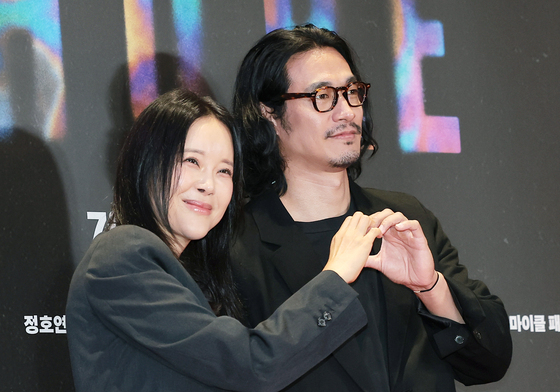 백지영·정석원, 영화관 데이트