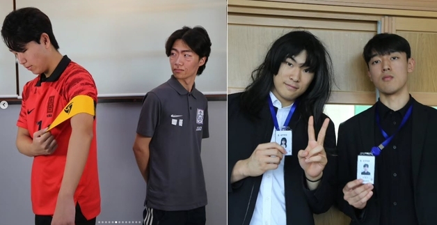 홍명보·손흥민부터, 젠슨 황, 참교육까지…의정부 '졸업사진' 또 빵 터졌다