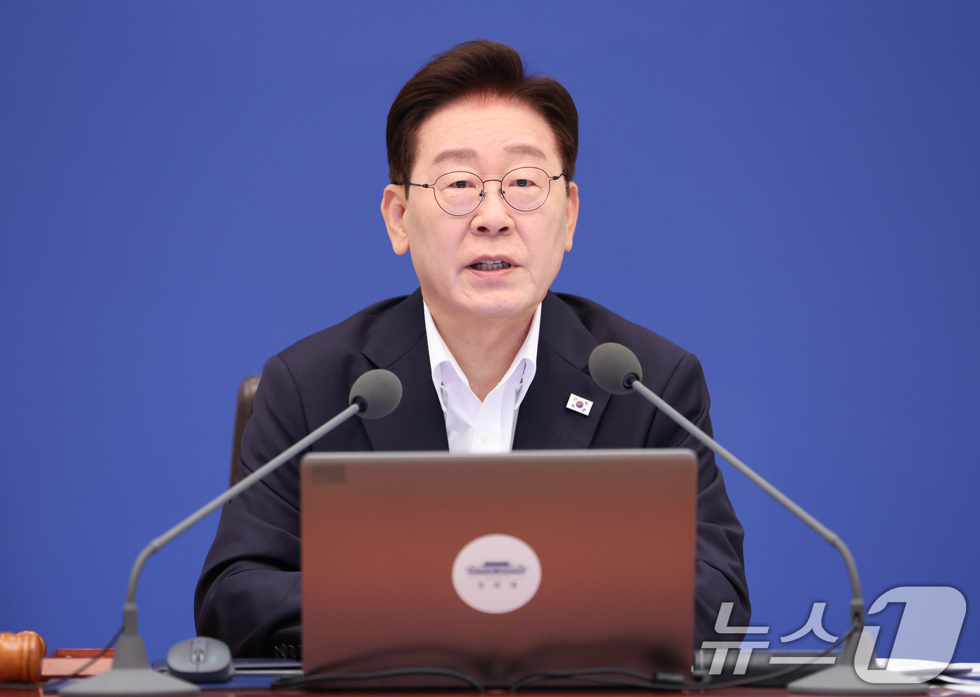 (서울=뉴스1) 이재명 기자 = 이재명 대통령이 14일 청와대에서 열린 국무회의에서 발언하고 있다. 2026.7.14/뉴스1