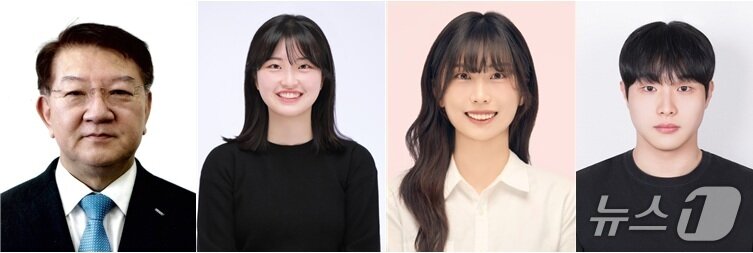 본문 이미지 - 왼쪽부터 KAIST 생명화학공학과 이상엽 특훈교수, 김지연 박사과정, 유혜은 박사과정, 김민호 박사과정(KAIST 제공) /뉴스1