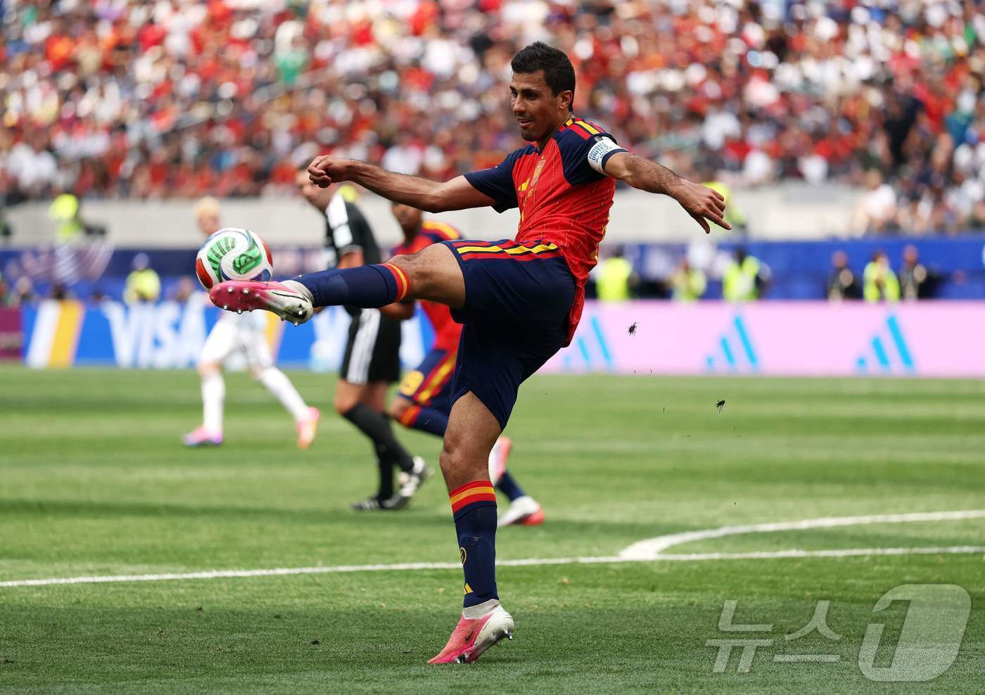 본문 이미지 - 스페인 축구대표팀 미드필더 로드리.  ⓒ AFP=뉴스1