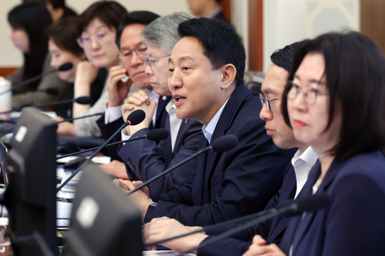 오세훈 시장, 자료제출 관련 국무회의 발언