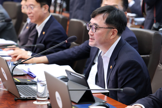 국무회의 발언하는 임기근 국무조정실장