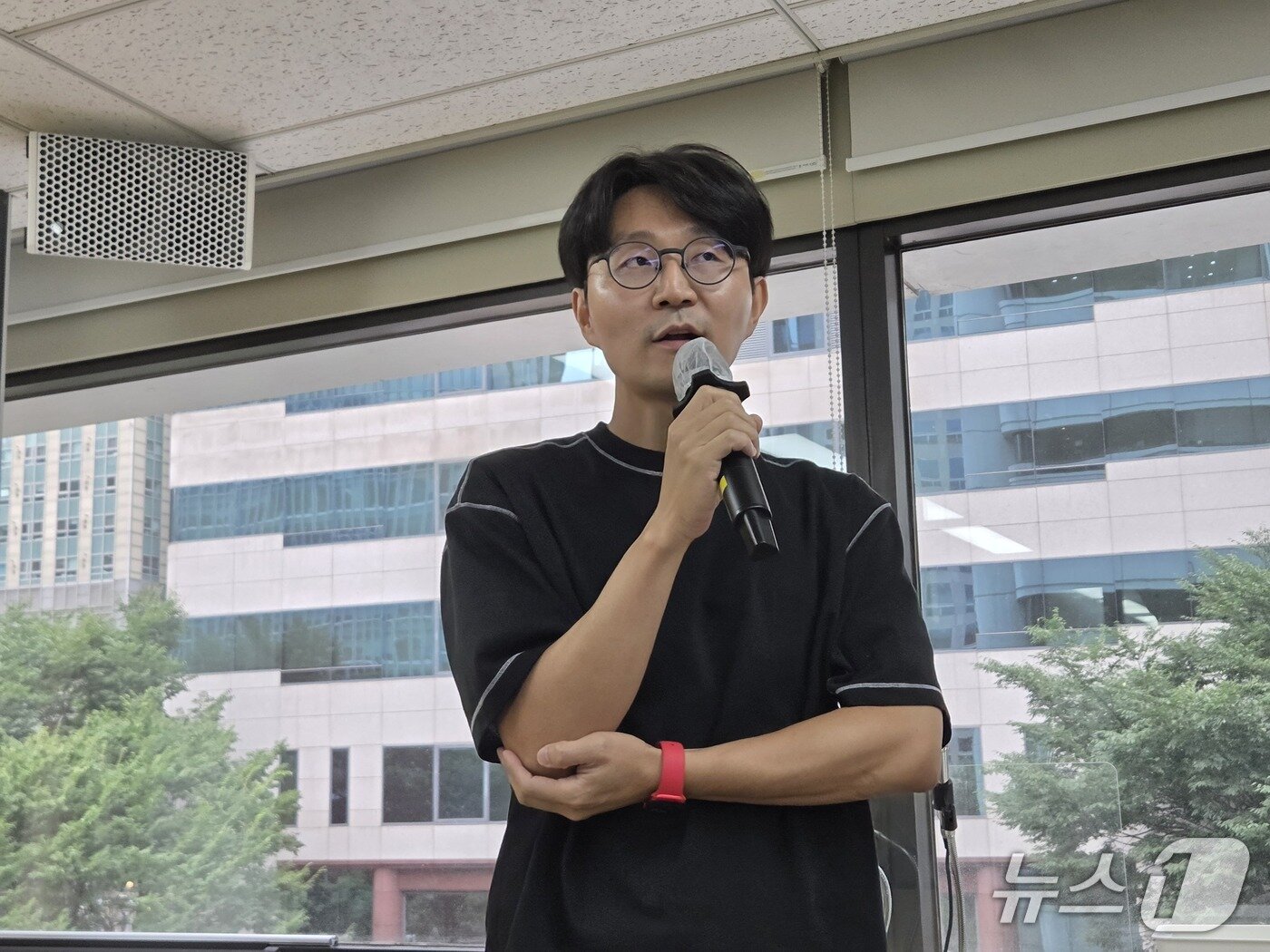 본문 이미지 -  성준식 크래프톤 AI 포 게임 R&D 실장ⓒNews1 김정현 기자