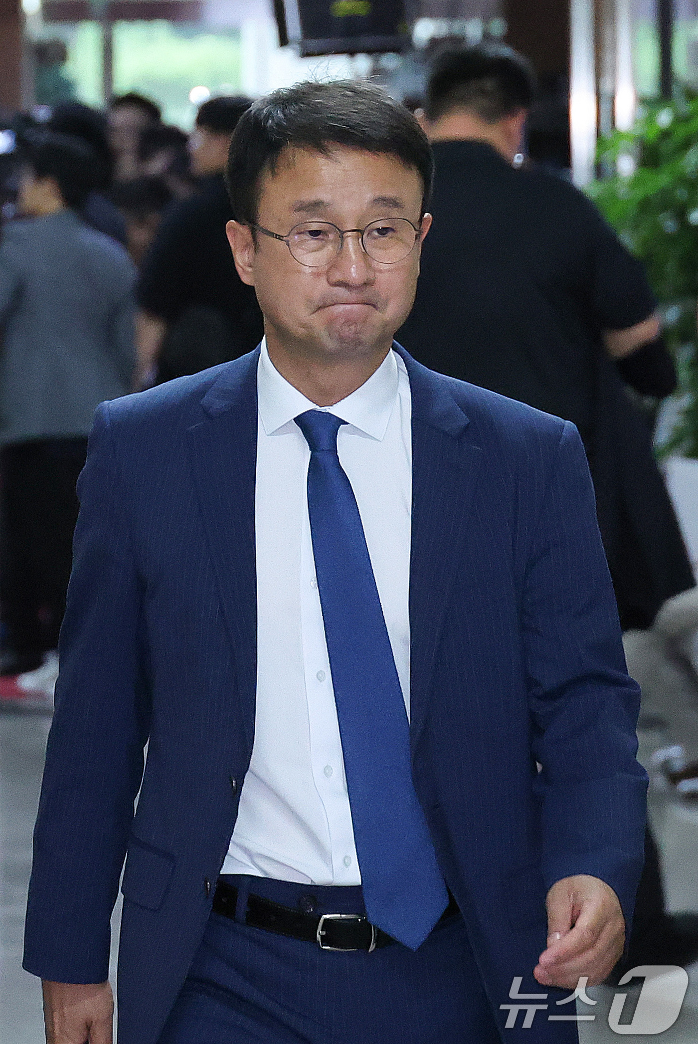 (서울=뉴스1) 신웅수 기자 = 한병도 더불어민주당 당대표 직무대행 겸 원내대표가 14일 서울 여의도 국회에서 열린 당무위원회에 참석하고 있다. 2026.7.14/뉴스1