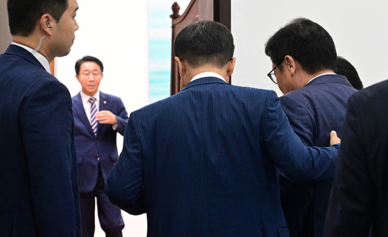 조정식 국회의장 주재 여야 원내지도부 회동