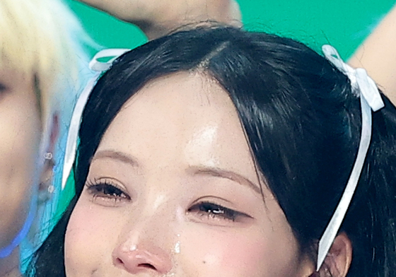 리센느 원이, 첫 음방 1위 기쁨의 눈물