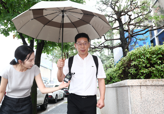 조성현 대령, 내란 중요임무 종사 혐의 피의자 조사 출석