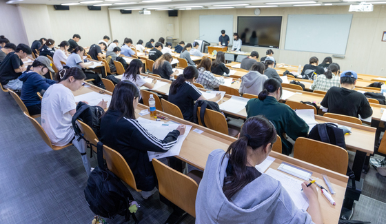 '실제 논술고사처럼'