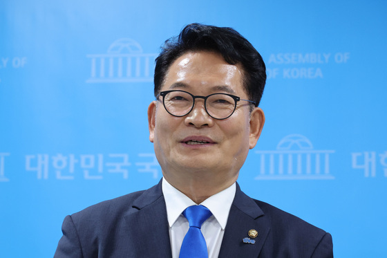 송영길 "김민석, 원내대표 잘할듯…당대표는 대통령 설득도 해야"