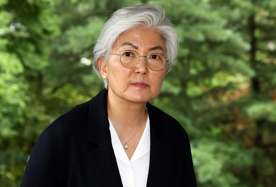 강경화 주미대사, 외교부 청사 방문
