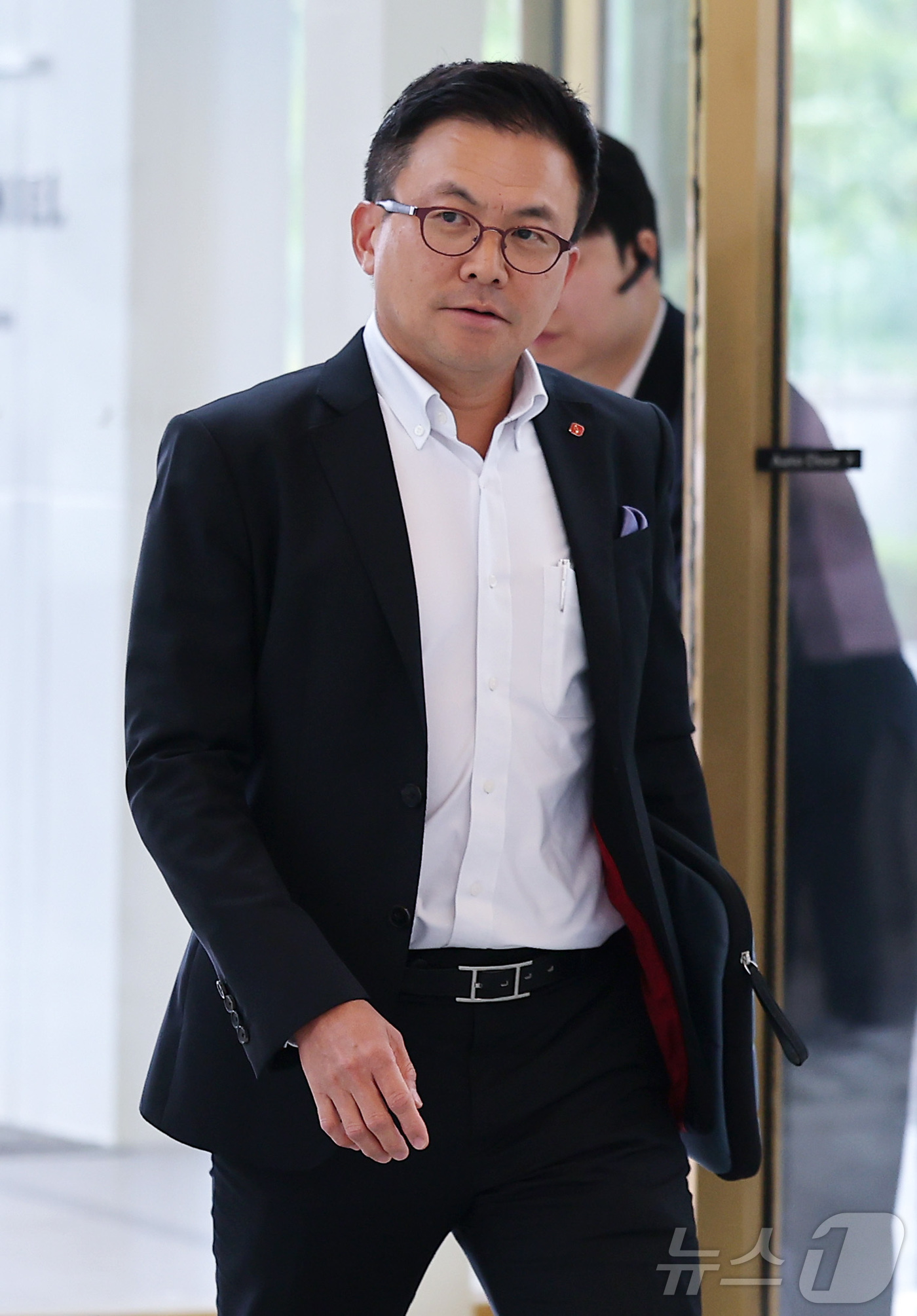 (서울=뉴스1) 김성진 기자 = 김대일 코리아세븐 대표이사가 15일 서울 송파구 잠실 롯데월드타워에서 열린 2026 하반기 롯데 VCM(Value Creation Meeting, …