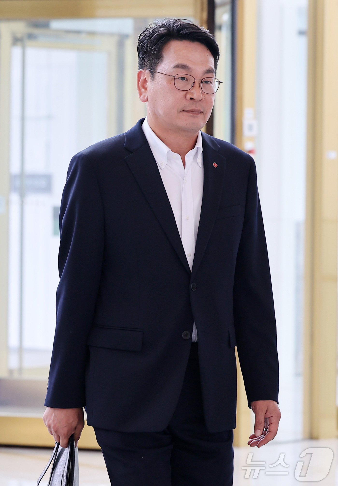 (서울=뉴스1) 김성진 기자 = 윤우욱 한국에스티엘 대표이사가 15일 서울 송파구 잠실 롯데월드타워에서 열린 2026 하반기 롯데 VCM(Value Creation Meeting, …