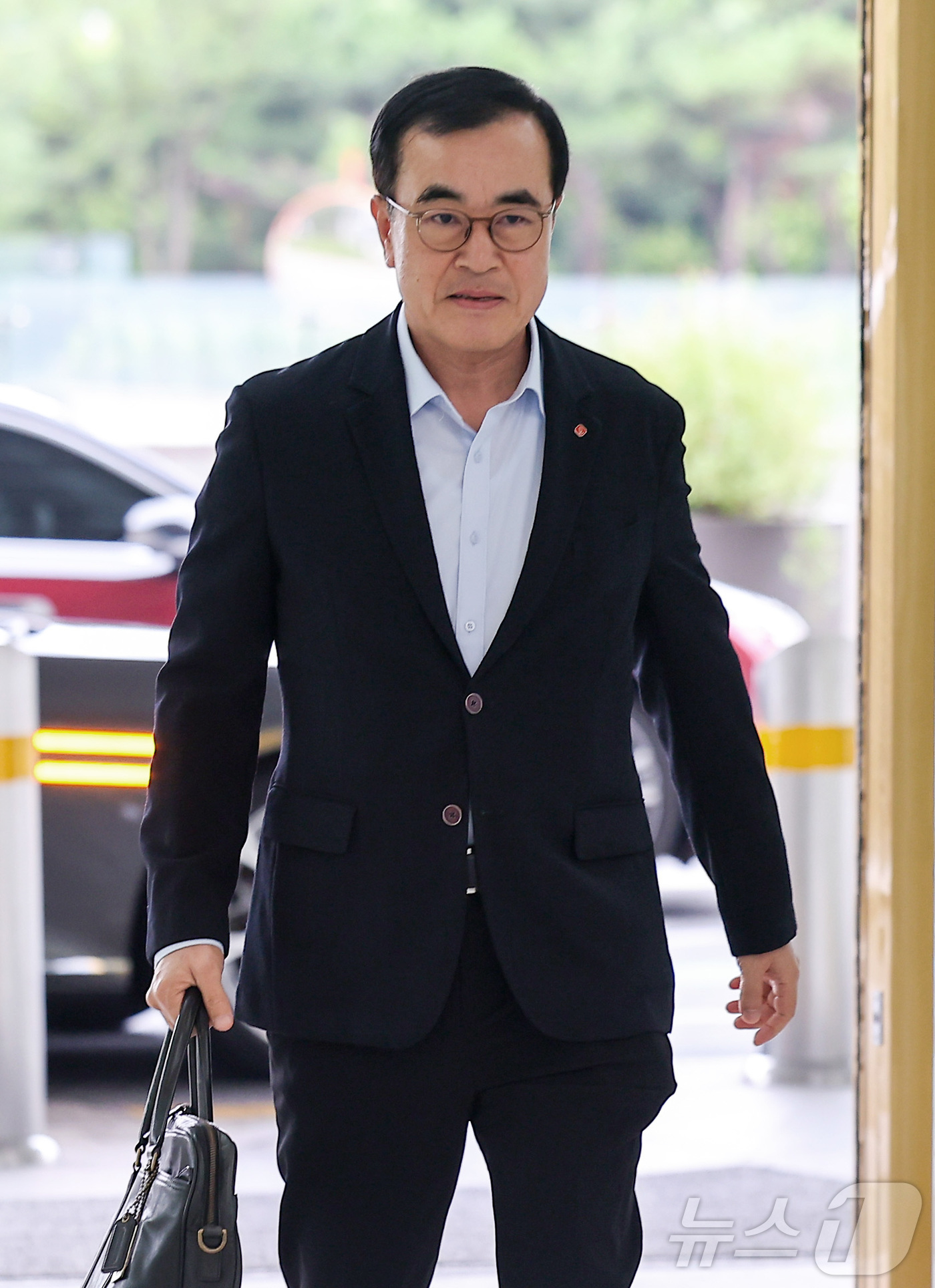 (서울=뉴스1) 김성진 기자 = 정기호 롯데상사 대표이사가 15일 서울 송파구 잠실 롯데월드타워에서 열린 2026 하반기 롯데 VCM(Value Creation Meeting, 사 …