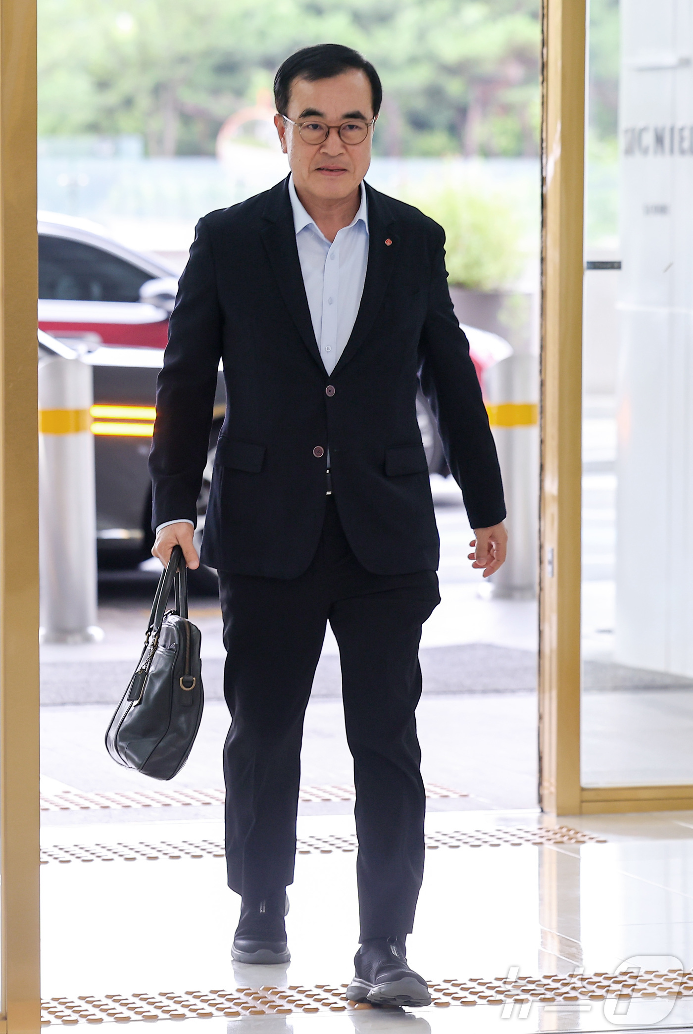 (서울=뉴스1) 김성진 기자 = 정기호 롯데상사 대표이사가 15일 서울 송파구 잠실 롯데월드타워에서 열린 2026 하반기 롯데 VCM(Value Creation Meeting, 사 …