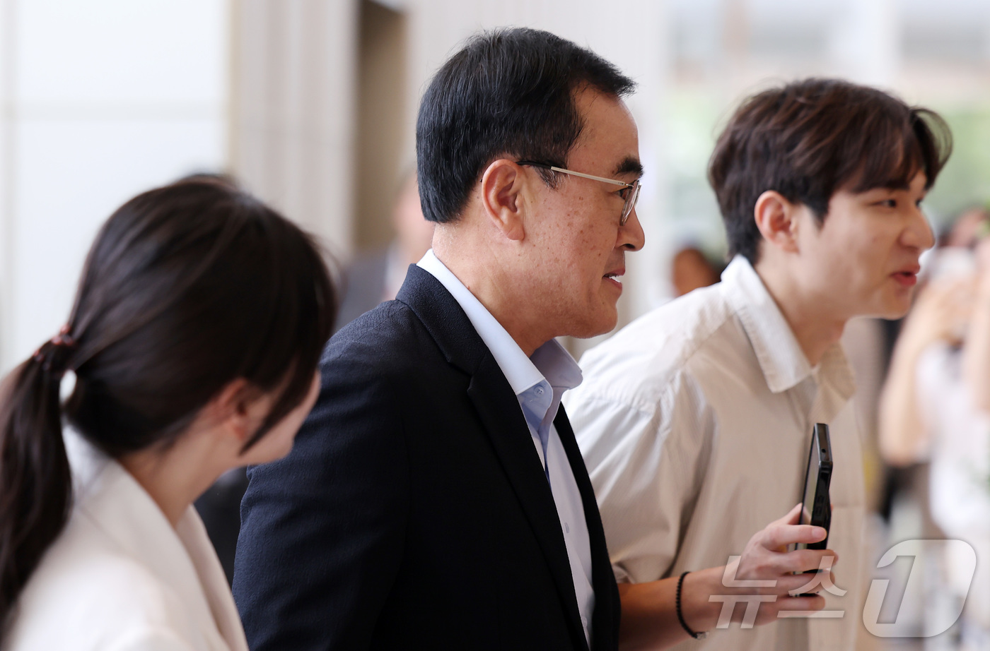 (서울=뉴스1) 김성진 기자 = 정기호 롯데상사 대표이사가 15일 서울 송파구 잠실 롯데월드타워에서 열린 2026 하반기 롯데 VCM(Value Creation Meeting, 사 …