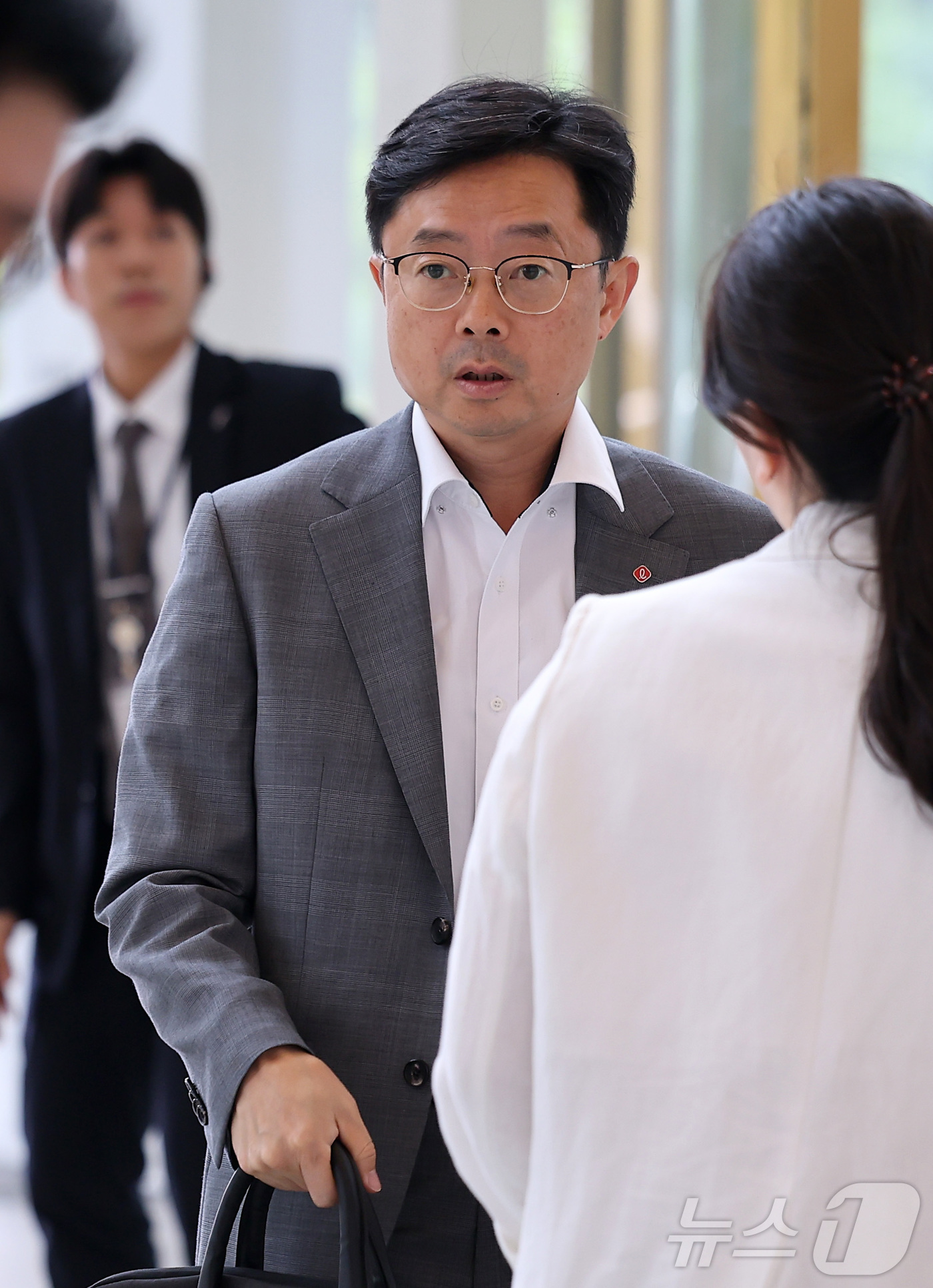 (서울=뉴스1) 김성진 기자 = 이승민 롯데알미늄 대표이사가 15일 서울 송파구 잠실 롯데월드타워에서 열린 2026 하반기 롯데 VCM(Value Creation Meeting, …