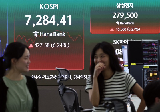 코스피 7280선 회복