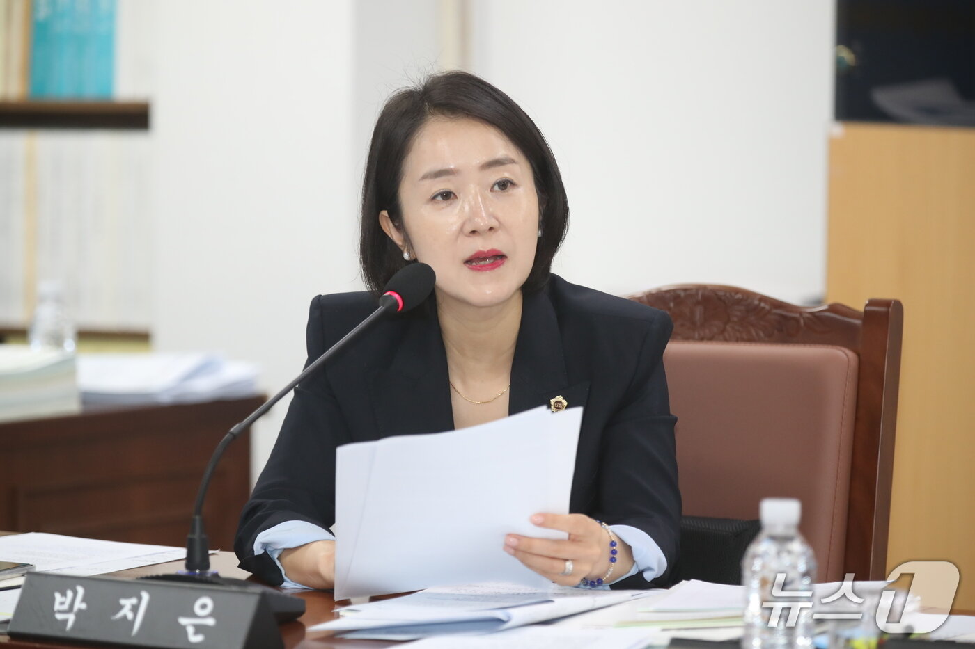 본문 이미지 - 박지은 제주도의회 의원(더불어민주당 비례대표).(제주도의회 제공, 재판매 및 DB 금지)