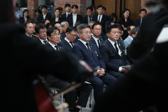 오송참사 3주기 추모식 참석한 윤호중 장관