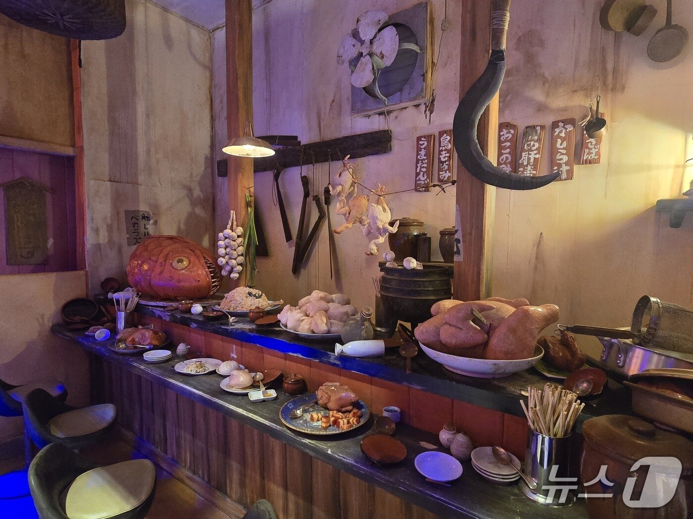 본문 이미지 - '스튜디오 지브리 展 in Jeju' 전시 전경 ⓒ 뉴스1 김정한 기자
