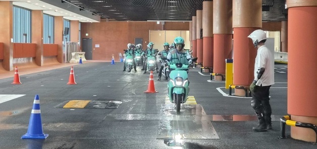 우아한청년들, 경기도·한국노동공제회와 '라이더 안전 교육'
